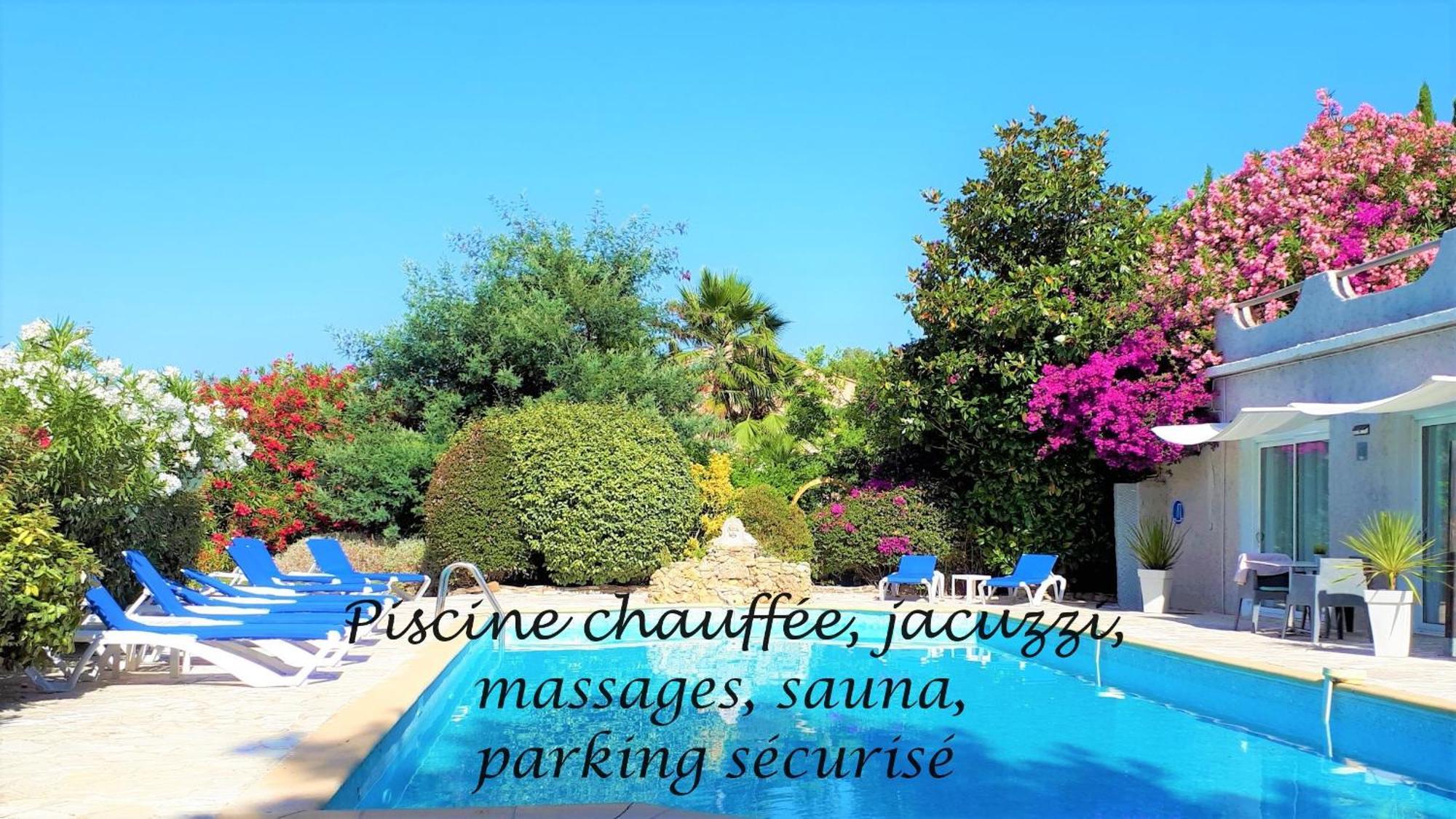 Hotel Les Jardins De Bormes, Sauna & Jacuzzi Exteriör bild